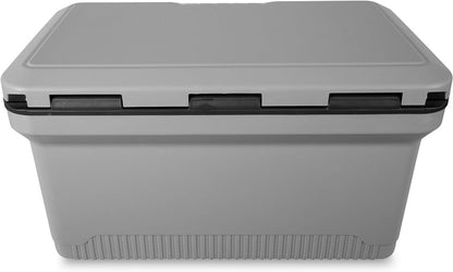 60 QT Ultra-Light Injection Molded Cooler, Ice Chest Keeps Ice up to 7 Days, Large Cooler Includes Wire Basket, Divider and Built-in Bottle Opener