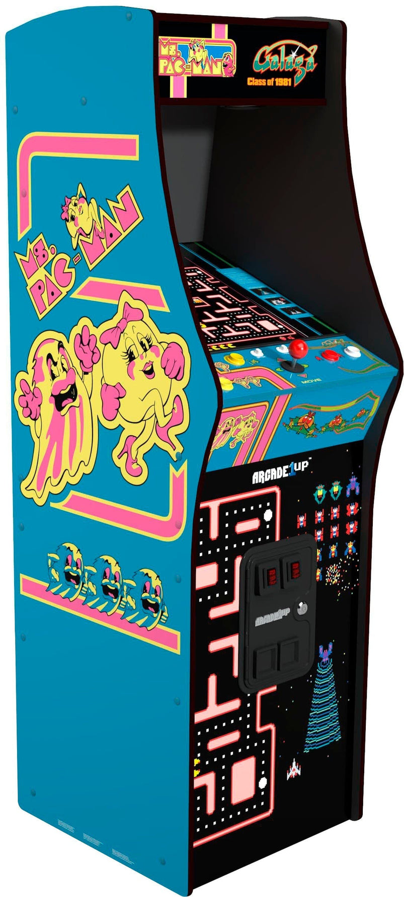 Arcade1Up Class of 81 Ft Deluxe Arcade Game, Blue, Retro Gaming Console