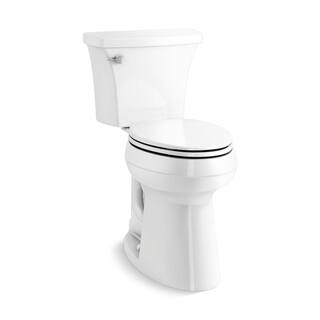 Extra Tall Highline Arc Complete Solution 2-Piece 1.28 Gpf Single Flush Elongated Toilet in White Seat Included 78305-0