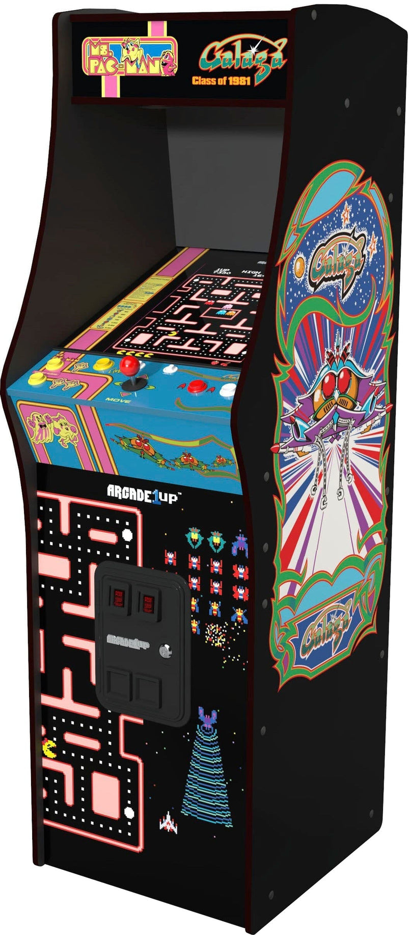 Arcade1Up Class of 81 Ft Deluxe Arcade Game, Blue, Retro Gaming Console