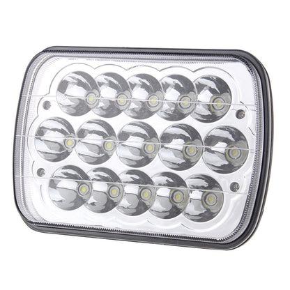 5x7 7x6 LED High/Low Seal Beam H4 9003 Plug 6054 H5054 for Jeep Wrangler Yj Xj GMC Ford Truck Cherokee Chevrolet Toyota Nissan Dodge 2 Set