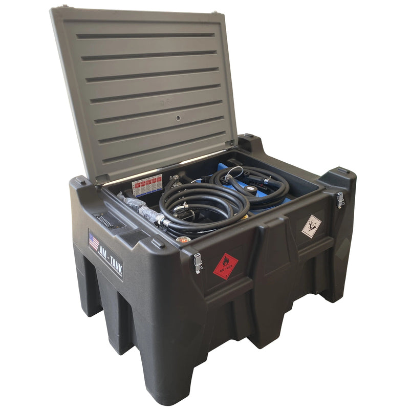 Am-Tank 105gl Diesel Plus 13gl Def Combo Portable Tank with 12V Pumps