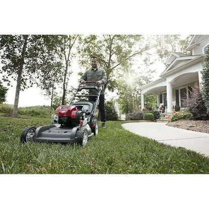 3 In1 Self Propelled Gas Mower with Perfect Pace Technology 163cc Engine