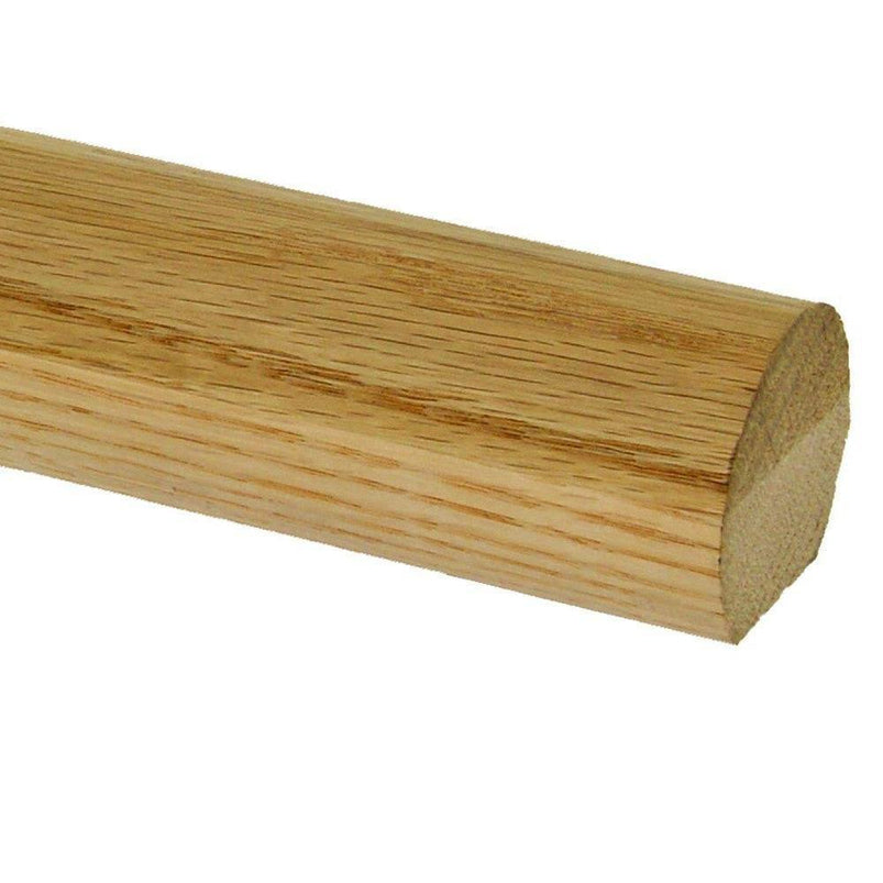 6040 16 Ft. Unfinished Poplar Sub Rail with Flat Bottom