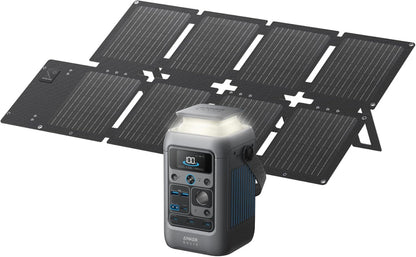 Anker Power Bank Station Solix C300 DC 90, 000mAh, 288Wh, Portable Power Station, 300W Solar Generator, LiFePO4 Battery, Generators