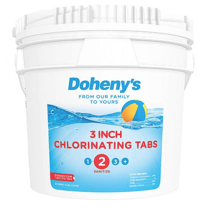 3 in Chlorine Tabs, 100 LB