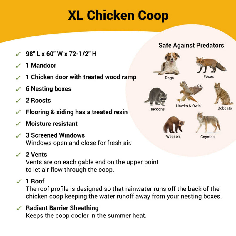 Overez Chicken Coop X-Large