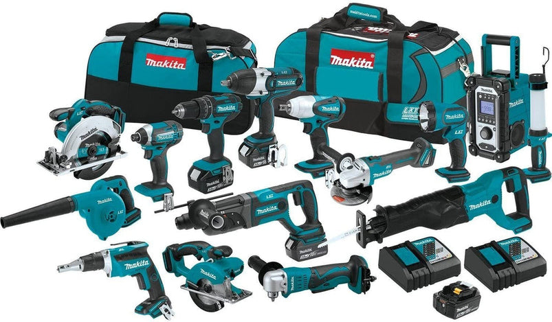 The Latest 15 Tool Combination Kit with Charger