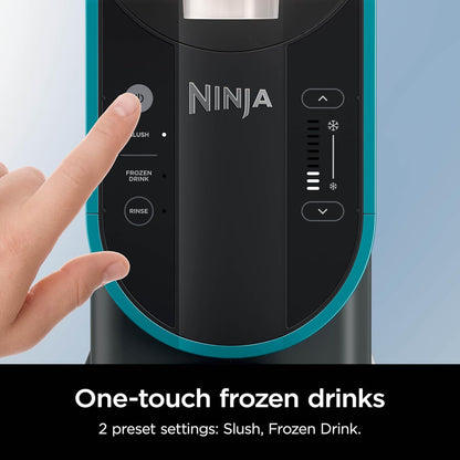 Slushi with Rapidchill Technology, 88 oz. Frozen Drink and Slushie Machine, 5 Preset Programs, Margaritas, Frappes, Premium Accents, Black, FS301