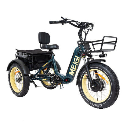 Silverado 20 48V/14Ah 750W Foldable Fat Tire Electric Trike, 330LBS 96817362