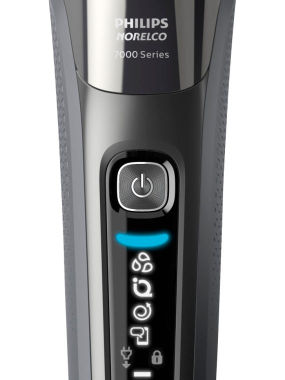 Philips Norelco, Shaver 7200, Rechargeable Wet and Dry Electric Shaver with SenseIQ Technology and Pop-up Trimmer, Black, 2025