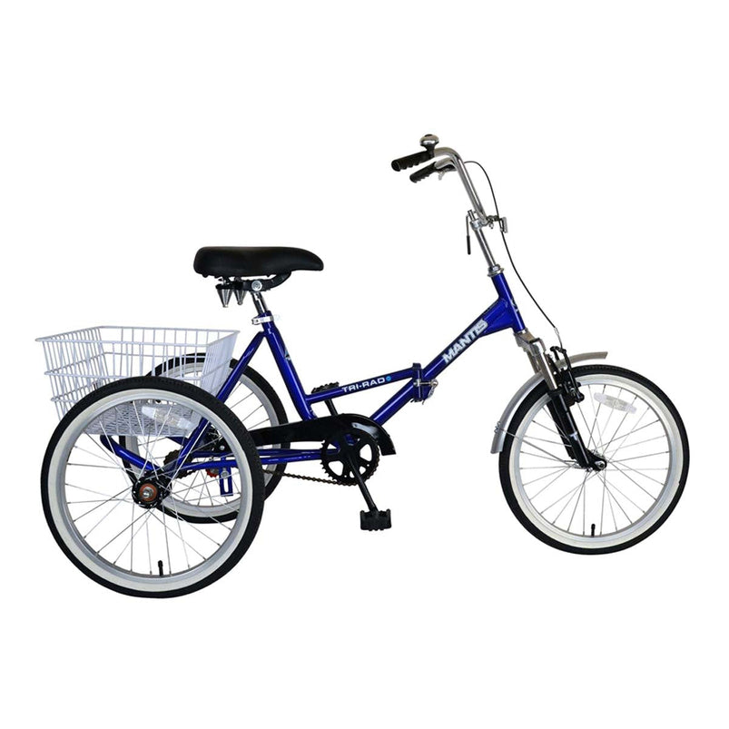 Adult Mantis Tri-Rad Folding 24 in 6-Speed Tricycle