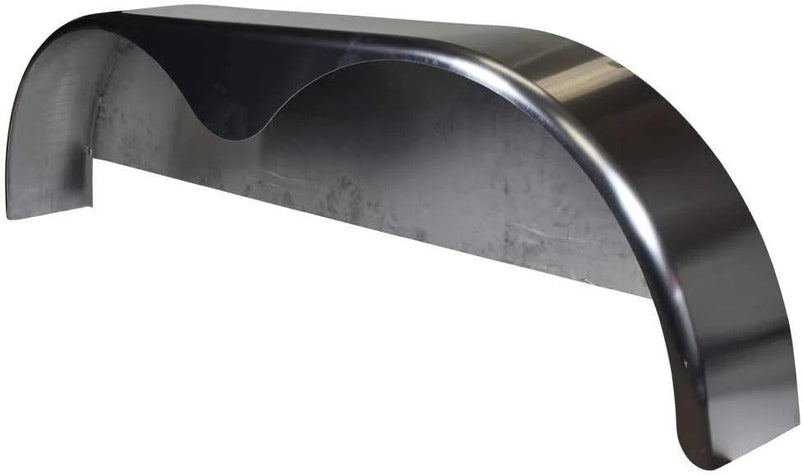 72x10-3/4 Tandem Axle Steel Trailer Fender W/Back Plate Welded in