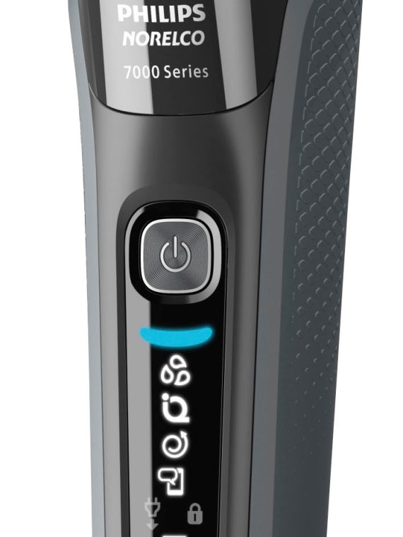Philips Norelco, Shaver 7200, Rechargeable Wet and Dry Electric Shaver with SenseIQ Technology and Pop-up Trimmer, Black, 2025