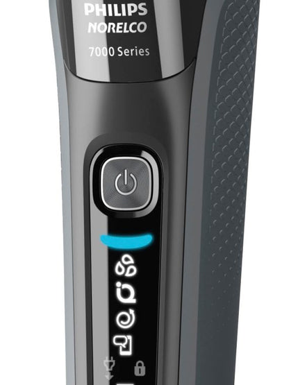 Philips Norelco, Shaver 7200, Rechargeable Wet and Dry Electric Shaver with SenseIQ Technology and Pop-up Trimmer, Black, 2025