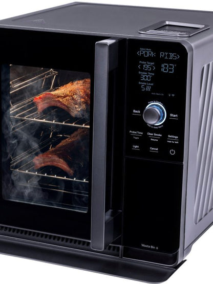 GE Profile, Smart Indoor Smoker, Black, 2025