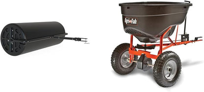 Agri-Fab 45-0604 18" x 48" Tow Behind Poly Lawn Roller 550 Lbs Weight with Water, Poly Drum and Steel Frame