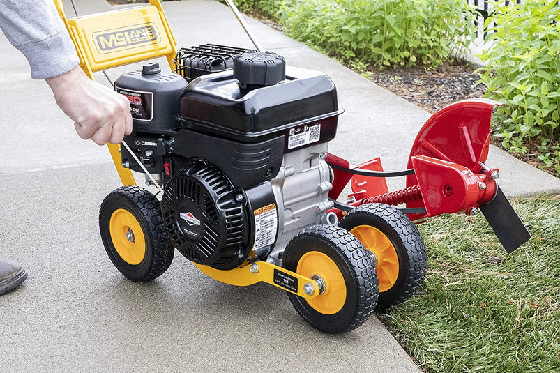 101-5.5GT-7Gas Powered Lawn Edger, 5.50 Gross Torque/3.5 B and S Engine 7 in Wheels
