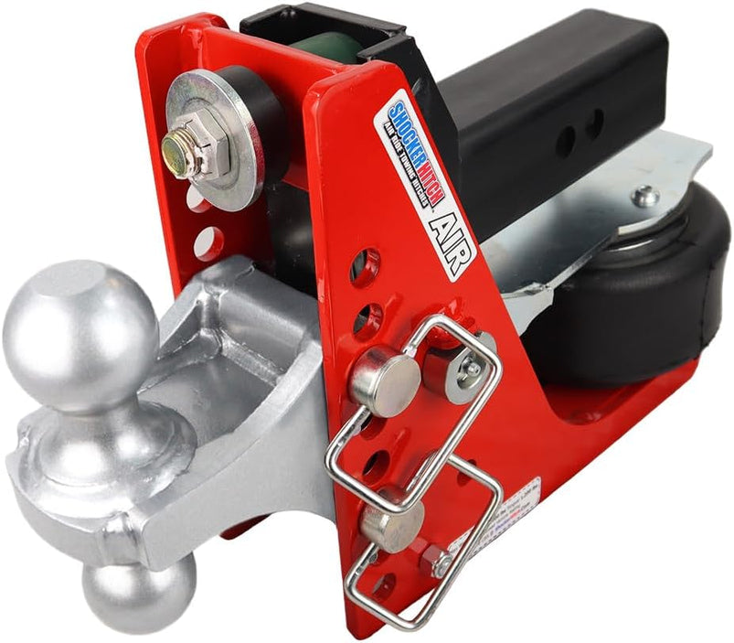 Air Hitch with Combo Ball Mount 2" and 2-5/16" Balls, Fits 2" Hitch, 12,000 Lbs