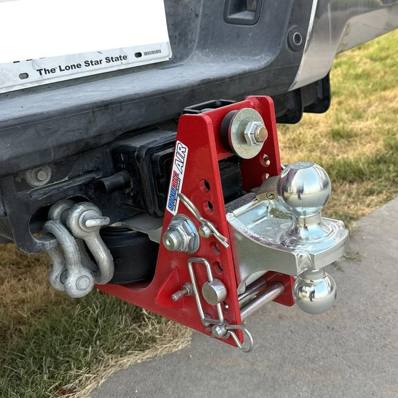 Air Hitch with Combo Ball Mount 2" and 2-5/16" Balls, Fits 2" Hitch, 12,000 Lbs
