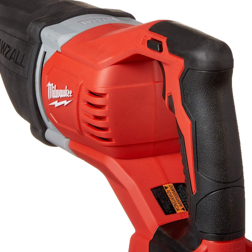 2621-20 M18 18V Lithium Ion Cordless Sawzall 3, 000RPM Reciprocating Saw with Quik Lok Blade Clamp and All Metal Gearbox Bare Tool