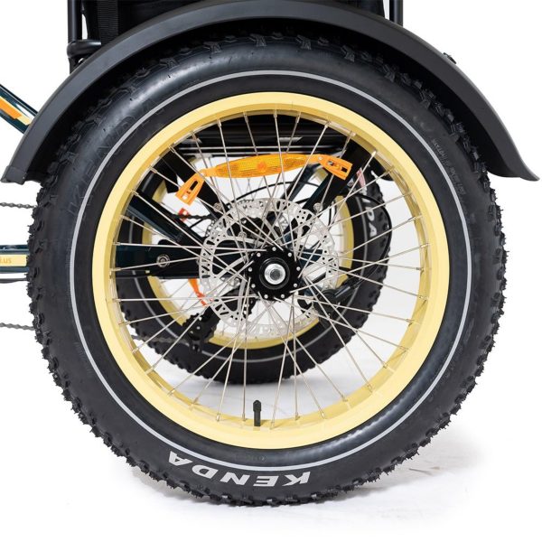 Silverado 20 48V/14Ah 750W Foldable Fat Tire Electric Trike, 330LBS 96817362