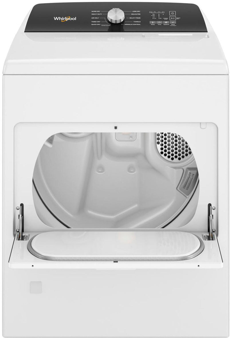 Whirlpool, 7.0 Cu. Ft. Gas Dryer with Moisture Sensing, White, 2025