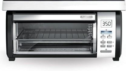 Spacemaker Under-Counter Toaster Oven, Black/Stainless Steel, TROS1000D, 2025