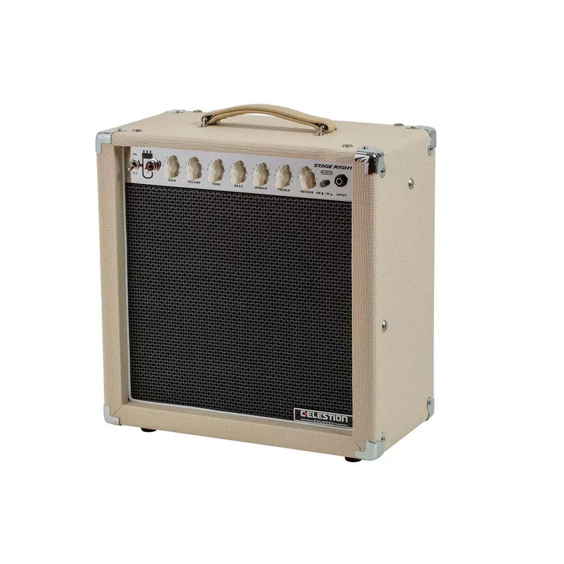 Stage Right by Monoprice 15-Watt 1x12 Guitar Combo Tube Amp with Celestion Speaker and Spring Reverb