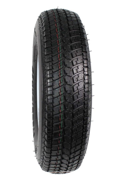 2-Pack Trailer Tire on Rim ST205/75D15 205/75 D 15 In. Lrc 5 Hole White Spoke