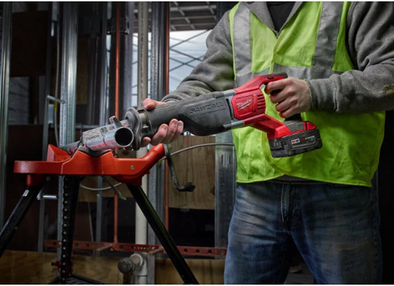 2621-20 M18 18V Lithium Ion Cordless Sawzall 3, 000RPM Reciprocating Saw with Quik Lok Blade Clamp and All Metal Gearbox Bare Tool