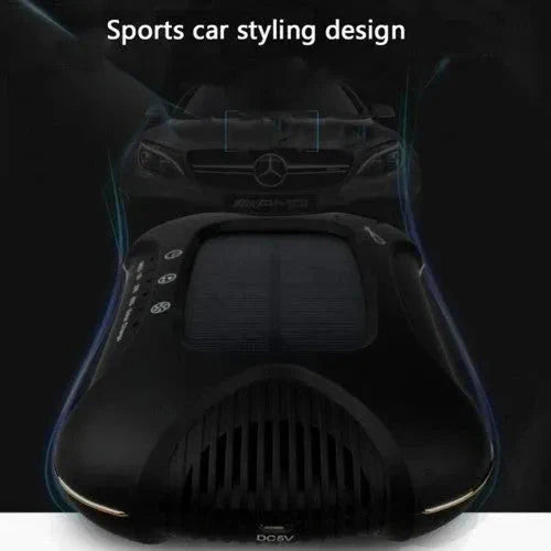 Air Purifier Aroma Diffuser Auto Mist Maker Pm 2.5 Eliminator Car Air Purifier with Fresh Air Humidifier USB Air Purifier for Car with HEPA, White
