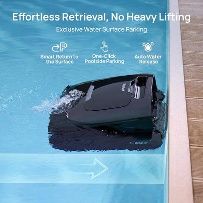 Beatbot Aquasense 2 Pro Cordless Pool Vacuum Robot, Unmatched 5-in-1 Cleaning, Surface Parking, Skims Water Surface with App Control
