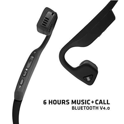 Aftershokz Titanium Bone Conduction Wireless Bluetooth Headphones, Black