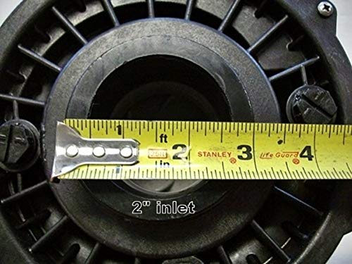 3421821-1A Waterway, 4.5HP 230V 2-Speed Waterway Spa Pump Side Discharge, 48 Frame Executive