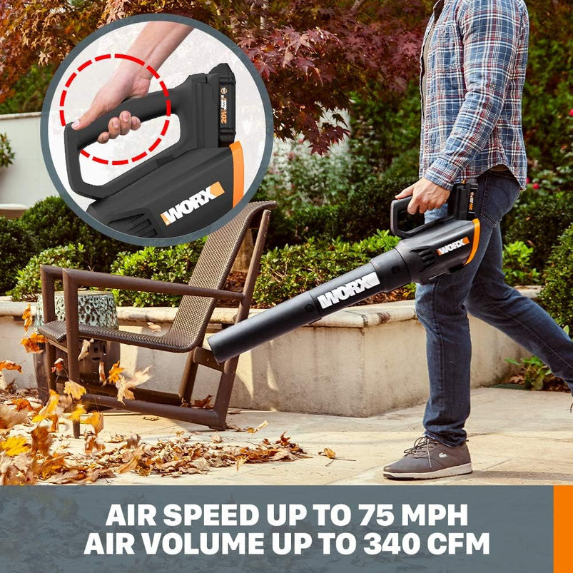 20V GT Revolution 12" 4.0Ah Cordless String Trimmer and Turbine Leaf Blower Power Share Combo Kit, WG930.3 Batteries and Charger Included