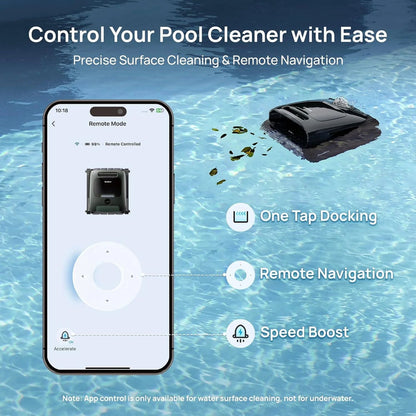 Beatbot Aquasense 2 Pro Cordless Pool Vacuum Robot, Unmatched 5-in-1 Cleaning, Surface Parking, Skims Water Surface with App Control