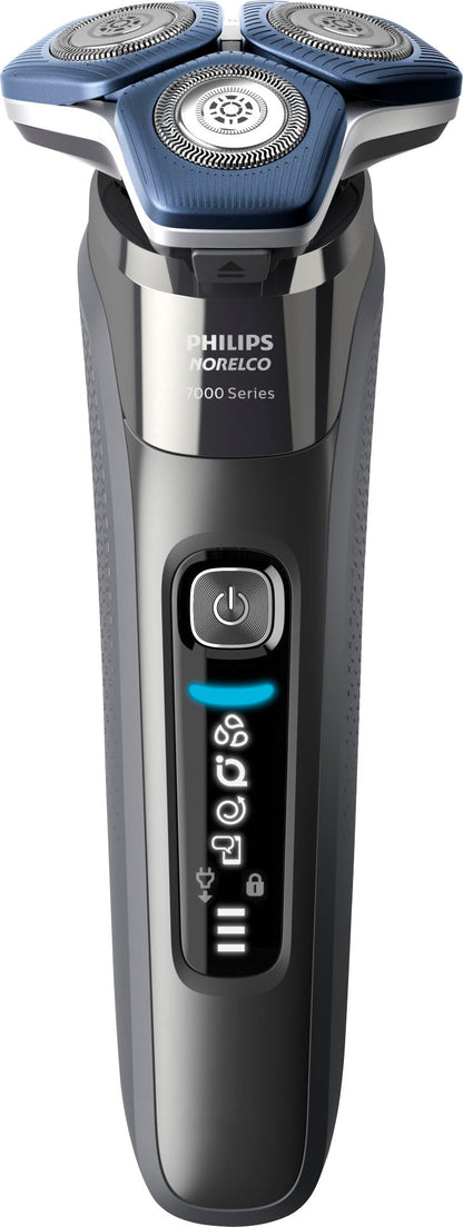 Philips Norelco, Shaver 7200, Rechargeable Wet and Dry Electric Shaver with SenseIQ Technology and Pop-up Trimmer, Black, 2025