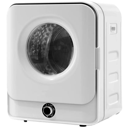1.95 Cu. Ft. Front Load Clothes Dryer, Portable Compact Dryer 830W, 5 Drying Modes, Stainless Steel Drum, with Overheat Protection, Dust Removal