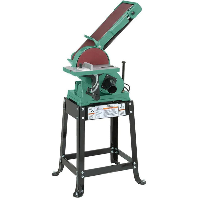 Industrial 6 In. x 48 In. Belt 9 In. Disc Z Series Combination Sander G1014Z