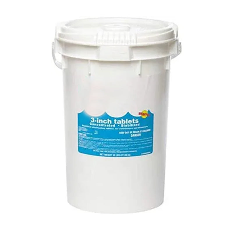 3 Inch Chlorine Tablets, 50 Lbs
