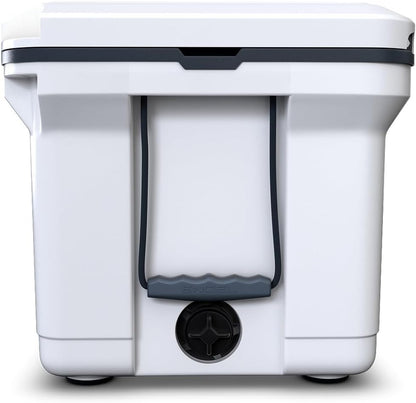 60 QT Ultra-Light Injection Molded Cooler, Ice Chest Keeps Ice up to 7 Days, Large Cooler Includes Wire Basket, Divider and Built-in Bottle Opener