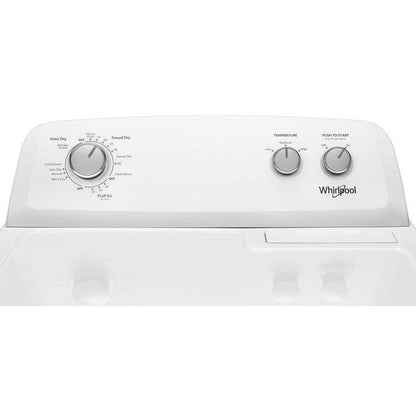7.0 Cu. Ft. Electric Dryer, AutoDry System, Wrinkle Shieldtm, White