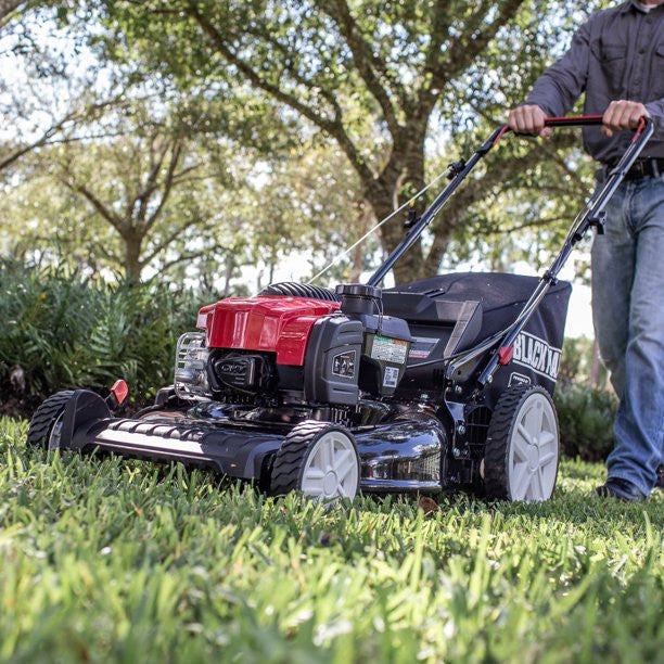 21-Inch 150cc Gas Push Mower with Mow-N-Stow
