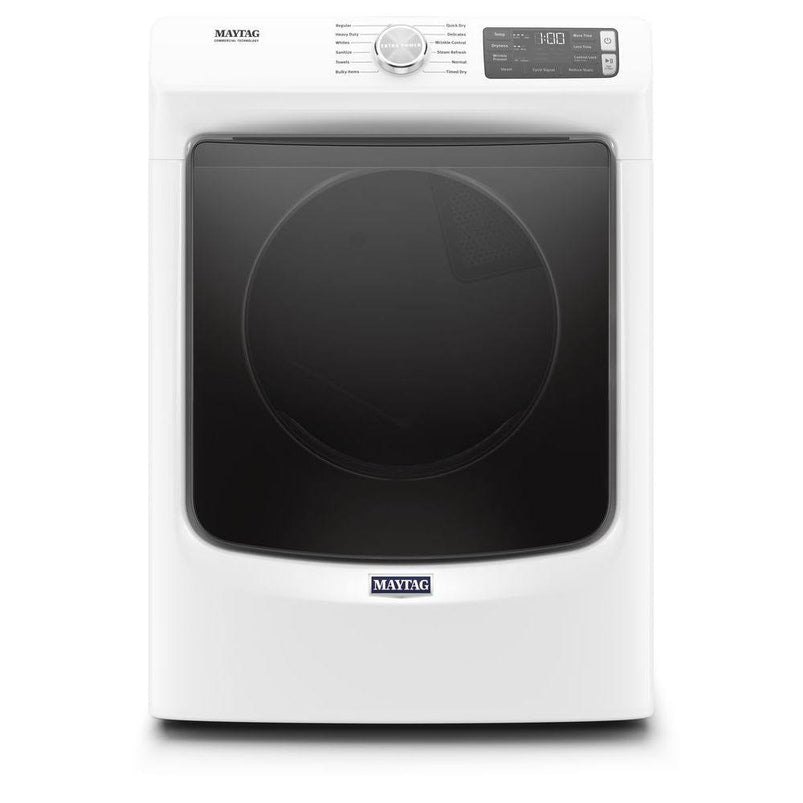 MED6630HW Front-Loading Electric Dryer, White
