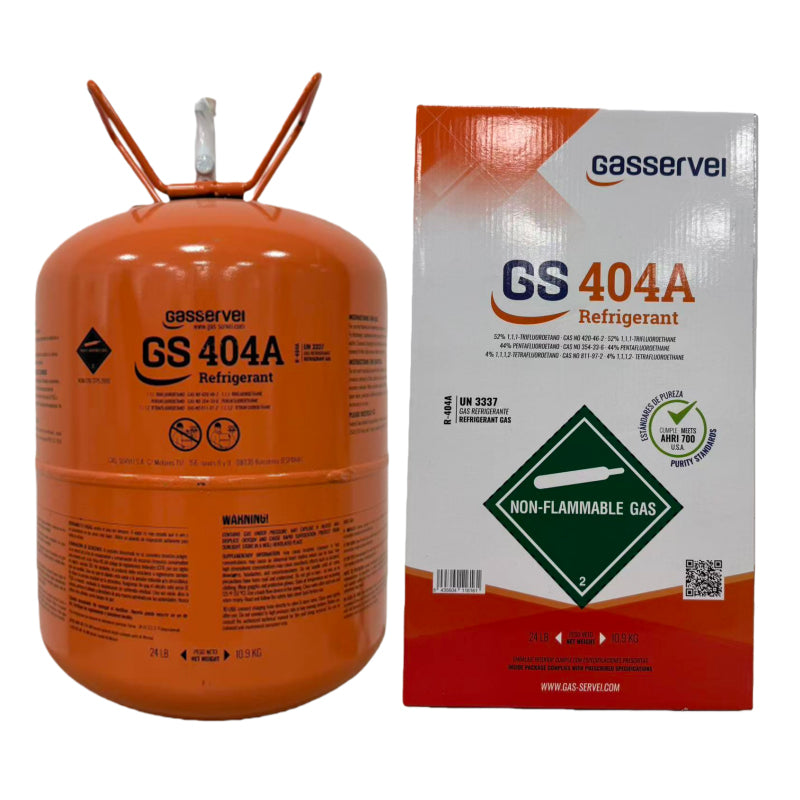 24LB Gasservei Gs R404A R-404A Freon Refrigerant Gas