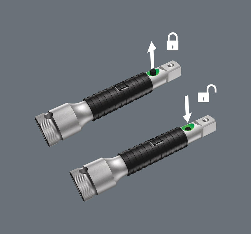5003594001 8100 Sb 2 Zyklop 3/8" Metric Ratchet Set Piece of 43