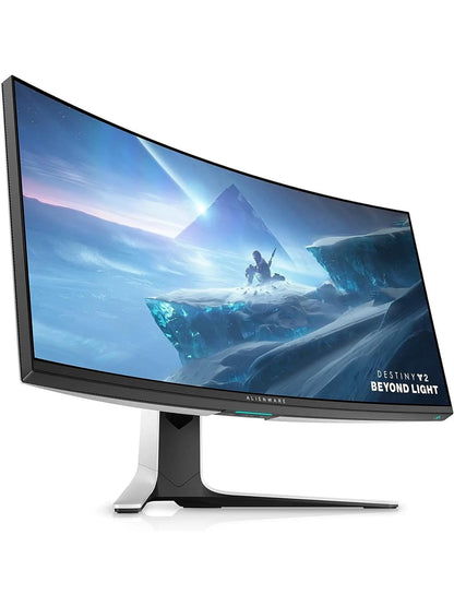 Alienware Ultrawide Curved Gaming Monitor 38 Inch, 144Hz Refresh Rate, 3840 x 1600 WQHD, IPS, NVIDIA G-SYNC Ultimate, 1ms Response Time