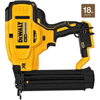 20V MAX XR Lithium-Ion Cordless 18-Gauge Brad Nailer Tool Only DCN680B