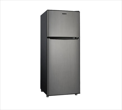 4.6. Cu Ft Two Door Mini Refrigerator with Freezer, Stainless Steel